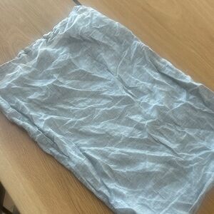 West elm linen pillow cover Light Gray